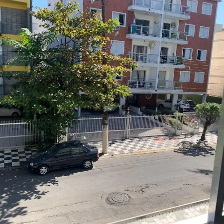 Apartamento Praia Das Asturias, 2 Minutos De Caminhada Para Praia, Piscina, Garagem Demarcada Guaruja Exterior photo